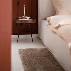 Mørteens Beistelltisch Melz - Eiche teilmassiv - Marmor Braun Dekor / Schwarz 15 Mørteens Beistelltisch Melz - Eiche teilmassiv - Marmor Braun Dekor / Schwarz -Wohnzimmermöbel boutique en ligne 1000176697 220429 030 DETAILS P000000001000176697