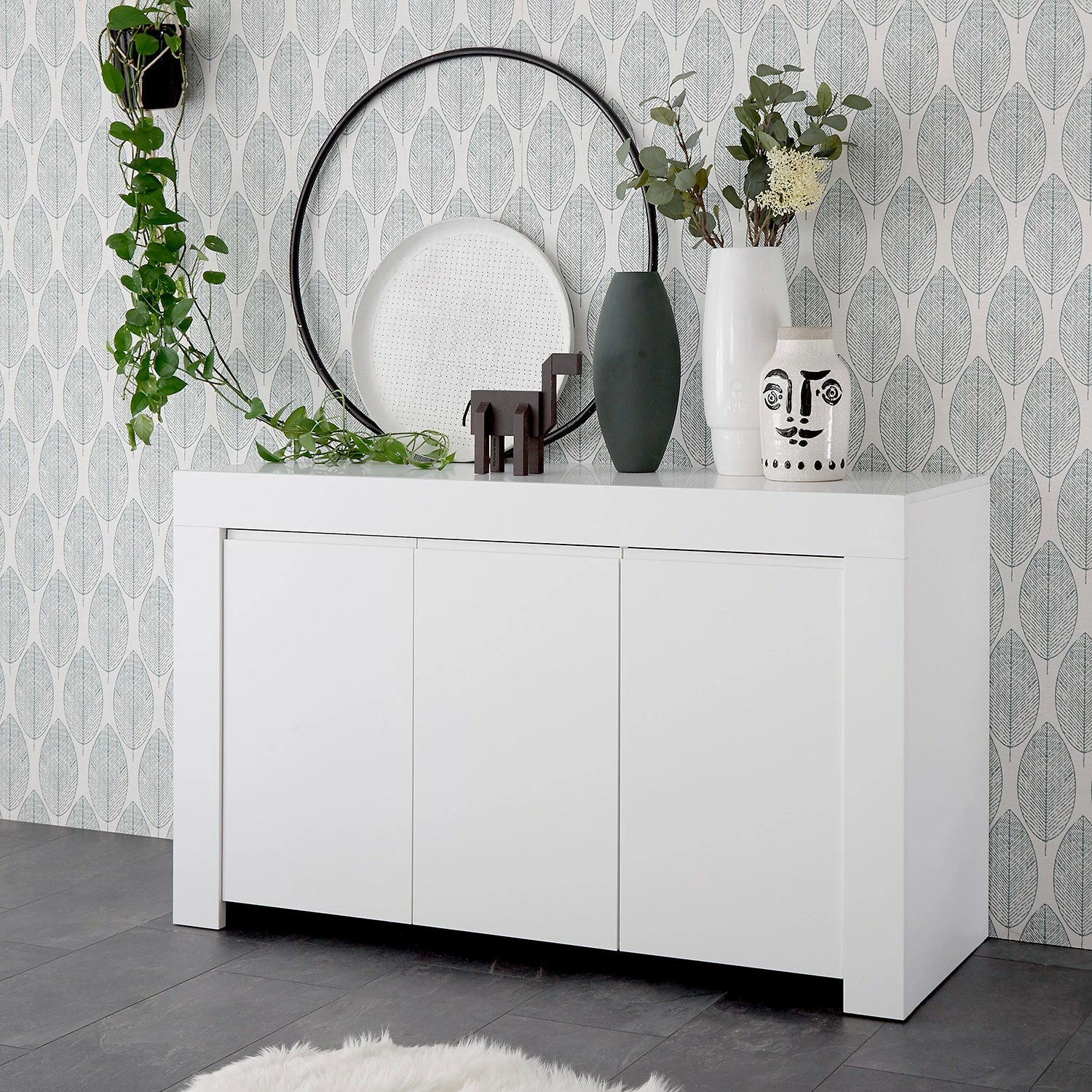 LC Spa Sideboard Firenze I - Matt Weiß 2 LC Spa Sideboard Firenze I - Matt Weiß – Bild 2