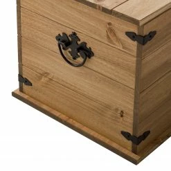 Maison Belfort Truhe Finca Rustica - Kiefer massiv - Kiefer Natur -Wohnzimmermöbel boutique en ligne 1000178021 200212 13141100020 DETAILS P000000001000178021