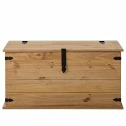 Maison Belfort Truhe Finca Rustica - Kiefer massiv - Kiefer Natur -Wohnzimmermöbel boutique en ligne 1000178021 200212 13141200021 DETAILS P000000001000178021