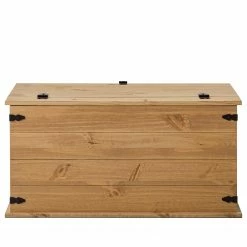 Maison Belfort Truhe Finca Rustica - Kiefer massiv - Kiefer Natur -Wohnzimmermöbel boutique en ligne 1000178021 200212 13141200023 DETAILS P000000001000178021