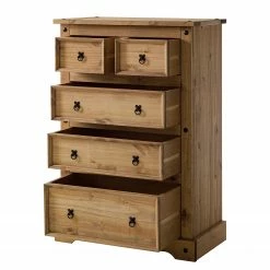 Maison Belfort Kommode Finca Rustica II - Kiefer massiv - Kiefer Natur -Wohnzimmermöbel boutique en ligne 1000178027 200212 13141300031 DETAILS P000000001000178027