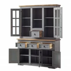 Maison Belfort Sideboard Finca Rustica - Kiefer massiv - Kiefer Grau -Wohnzimmermöbel boutique en ligne 1000178029 200417 12540300008 DETAILS P000000001000178029