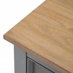 Maison Belfort Sideboard Finca Rustica - Kiefer massiv - Kiefer Grau -Wohnzimmermöbel boutique en ligne 1000178029 200417 12540700013 DETAILS P000000001000178029