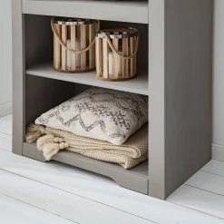 Maison Belfort Bücherregal Finca Rustica - Kiefer massiv - Kiefer Grau -Wohnzimmermöbel boutique en ligne 1000178042 200507 14181300006 DETAILS P000000001000178042