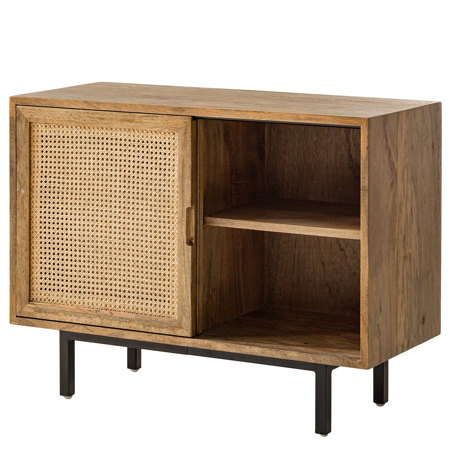 Ars manufacti Kommode Vina II - Mango massiv / Wiener Geflecht - Mango / Schwarz 7 Ars manufacti Kommode Vina II - Mango massiv / Wiener Geflecht - Mango / Schwarz – Bild 7