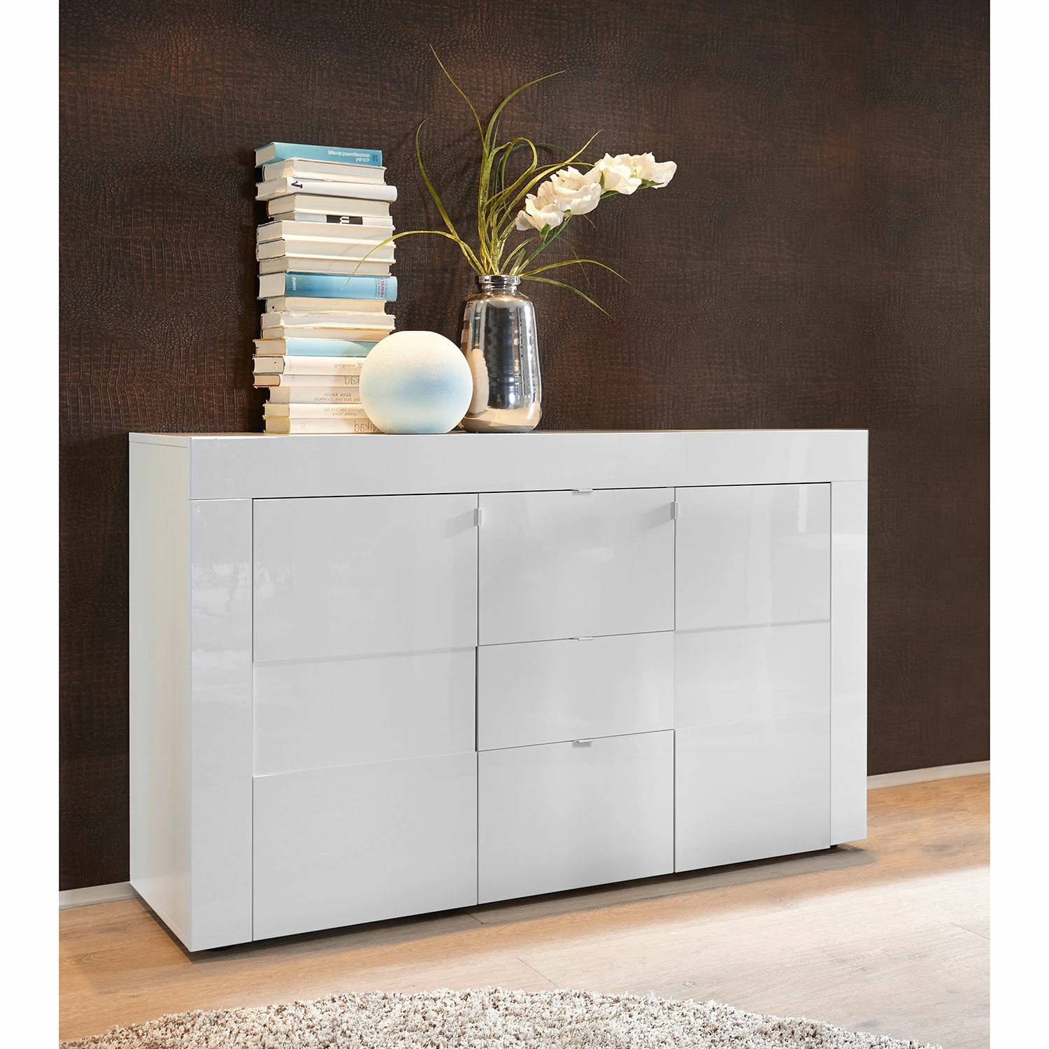 LC Spa Sideboard Easy II - Hochglanz Weiß 2 LC Spa Sideboard Easy II - Hochglanz Weiß – Bild 2