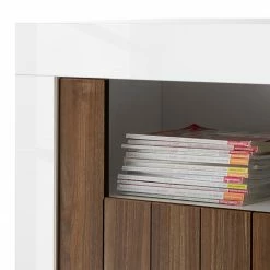 LC Spa Kommode Urbino - Nussbaum Dekor / Weiß -Wohnzimmermöbel boutique en ligne 1000178451 201029 09035300726 DETAILS P000000001000178451