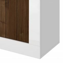 LC Spa Kommode Urbino - Nussbaum Dekor / Weiß -Wohnzimmermöbel boutique en ligne 1000178451 201029 09040100728 DETAILS P000000001000178451