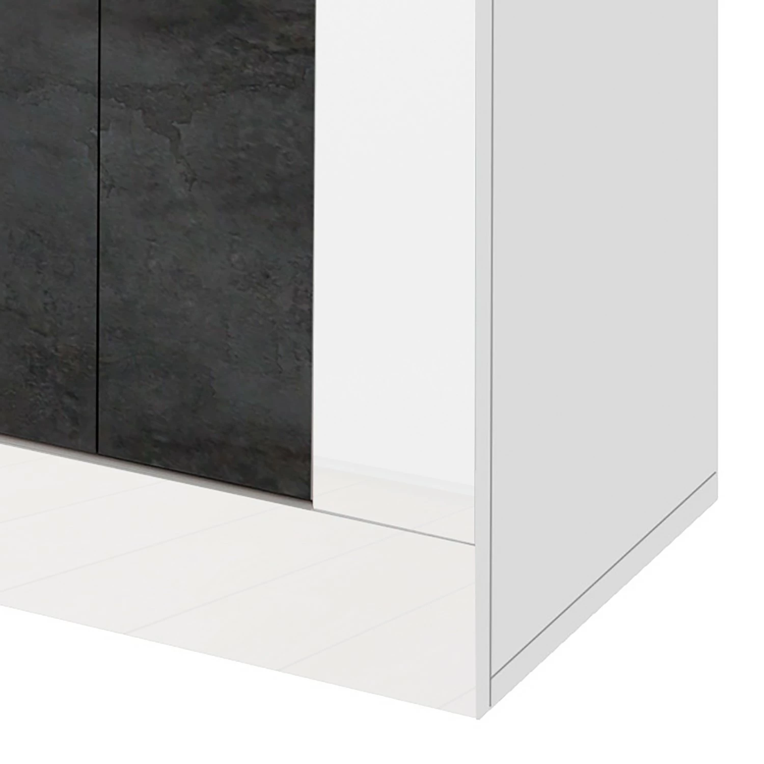 LC Spa Sideboard Urbino I - Dunkelgrau / Weiß 5 LC Spa Sideboard Urbino I - Dunkelgrau / Weiß – Bild 5