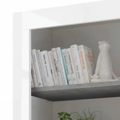 LC Spa Regal Urbino - Beton Dekor / Weiß -Wohnzimmermöbel boutique en ligne 1000178459 201029 09075500792 DETAILS P000000001000178459