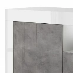 LC Spa Sideboard Urbino I - Beton Dekor / Weiß -Wohnzimmermöbel boutique en ligne 1000178460 201029 09082100799 DETAILS P000000001000178460