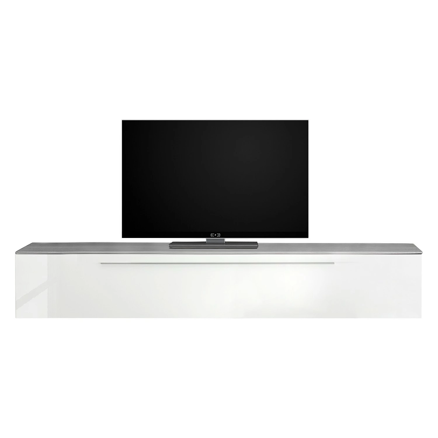 LC Spa TV-Lowboard Infinity - Weiß / Beton Dekor 1 LC Spa TV-Lowboard Infinity - Weiß / Beton Dekor