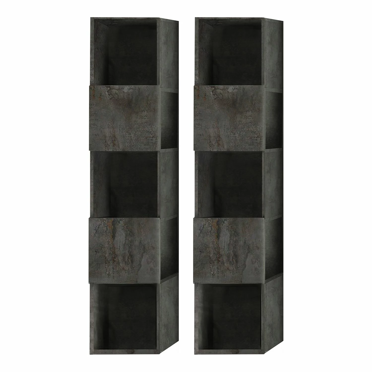 LC Spa Wohnwand Infinity IX (5-teilig) - Beton Dekor / Graphit 2 LC Spa Wohnwand Infinity IX (5-teilig) - Beton Dekor / Graphit – Bild 2