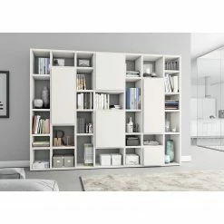 Loftscape Bücherregal Emporior V - Cremeweiß