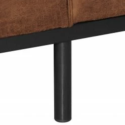 Ars manufacti Sofa Kups I (3-Sitzer) - Samt - Mischgewebe Esha: Cognac -Wohnzimmermöbel boutique en ligne 1000179100 190911 09322900080 DETAILS P000000001000179100