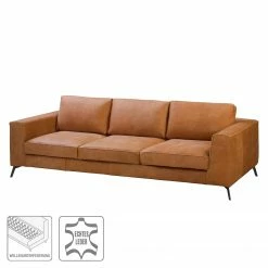 Jack & Alice Sofa Sanchez I (3-Sitzer) - Echtleder Kena: Cognac -Wohnzimmermöbel boutique en ligne 1000179227 190813 17574600025 ICON DETAILS P000000001000179227 icon seal
