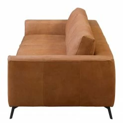 Jack & Alice Sofa Sanchez I (3-Sitzer) - Echtleder Kena: Cognac -Wohnzimmermöbel boutique en ligne 1000179227 190813 17574600027 DETAILS P000000001000179227