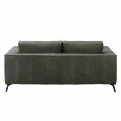 Jack & Alice Sofa Sanchez I (2-Sitzer) - Samt - Echtleder Kena: Anthrazit -Wohnzimmermöbel boutique en ligne 1000179244 190813 17580000223 DETAILS P000000001000179244