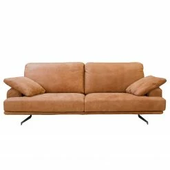 Ars manufacti Sofa Hendra I (3-Sitzer) - Echtleder - Cognac -Wohnzimmermöbel boutique en ligne 1000179249 190813 17580300277 DETAILS P000000001000179249