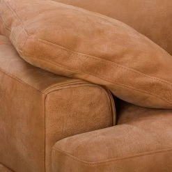 Ars manufacti Sofa Hendra I (2-Sitzer) - Echtleder - Cognac -Wohnzimmermöbel boutique en ligne 1000179254 190813 17580600330 DETAILS P000000001000179254