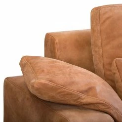 Ars manufacti Sofa Lurrip I (3-Sitzer) - Echtleder - Cognac -Wohnzimmermöbel boutique en ligne 1000179295 190813 17582900675 DETAILS P000000001000179295