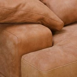 Ars manufacti Sofa Lurrip I (3-Sitzer) - Echtleder - Cognac -Wohnzimmermöbel boutique en ligne 1000179295 190813 17582900676 DETAILS P000000001000179295