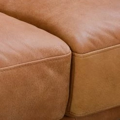 Ars manufacti Sofa Lurrip I (2-Sitzer) - Echtleder - Cognac -Wohnzimmermöbel boutique en ligne 1000179305 190813 17583500777 DETAILS P000000001000179305