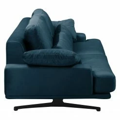 Fredriks Sofa Lurrip II (2-Sitzer) - Webstoff - Samt Onoli: Marineblau -Wohnzimmermöbel boutique en ligne 1000179311 190813 17583800827 DETAILS P000000001000179311