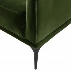 Studio Copenhagen Sofa Pouch (3-Sitzer) - Samt - Dunkelgrün -Wohnzimmermöbel boutique en ligne 1000179414 200207 10241700009 DETAILS P000000001000179414