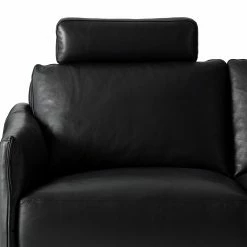 Studio Copenhagen Sofa Harlev (2-Sitzer) - Echtleder - Schwarz -Wohnzimmermöbel boutique en ligne 1000179417 200212 09292700034 DETAILS P000000001000179417