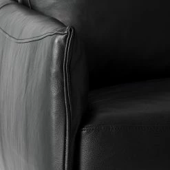 Studio Copenhagen Sofa Harlev (2-Sitzer) - Echtleder - Schwarz -Wohnzimmermöbel boutique en ligne 1000179417 200212 09292800038 DETAILS P000000001000179417