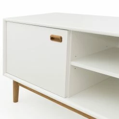 Tenzo Lowboard Svea I - Weiß / Eiche Dekor -Wohnzimmermöbel boutique en ligne 1000179427 190724 06293400217 DETAILS P000000001000179427
