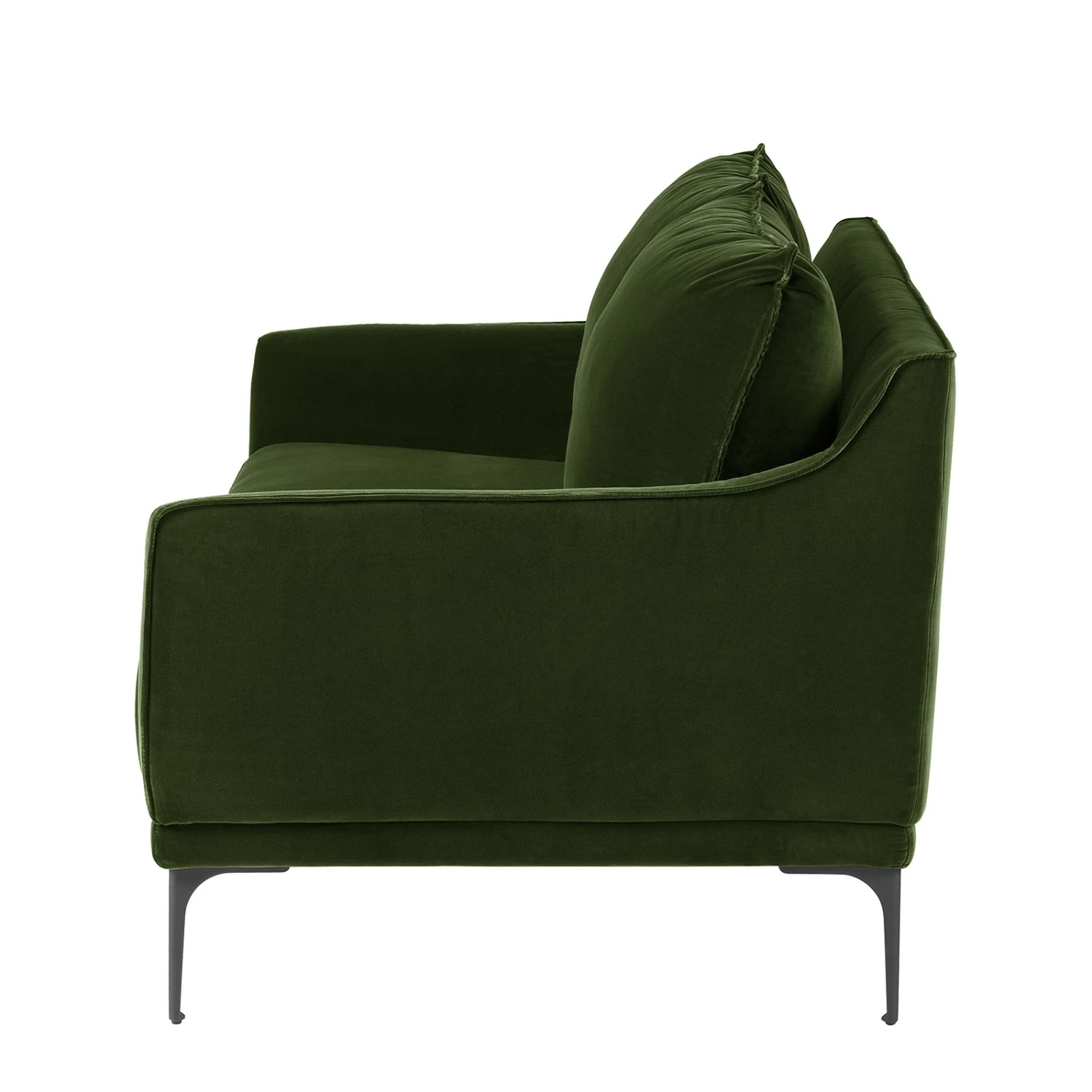 Studio Copenhagen Sofa Pouch (2-Sitzer) - Samt - Dunkelgrün 5 Studio Copenhagen Sofa Pouch (2-Sitzer) - Samt - Dunkelgrün – Bild 5