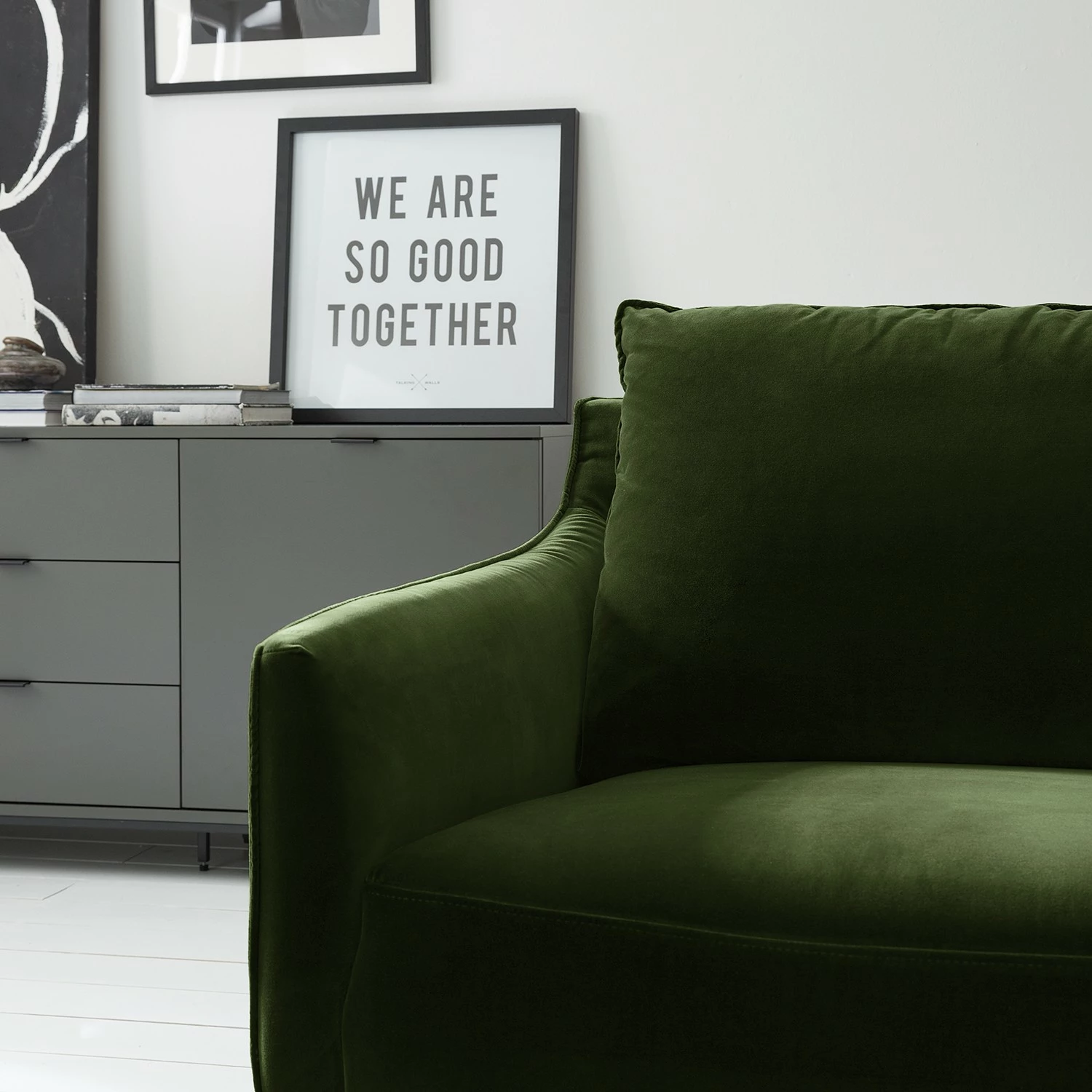 Studio Copenhagen Sofa Pouch (2-Sitzer) - Samt - Dunkelgrün 7 Studio Copenhagen Sofa Pouch (2-Sitzer) - Samt - Dunkelgrün – Bild 7