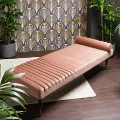 Jack & Alice Recamiere Bellbird - Samt - Mauve -Wohnzimmermöbel boutique en ligne 1000179442 200417 17493100010 DETAILS P000000001000179442