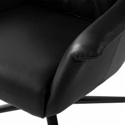 Studio Copenhagen Sessel Bertem - Echtleder - Schwarz -Wohnzimmermöbel boutique en ligne 1000179445 200207 10241900074 DETAILS P000000001000179445