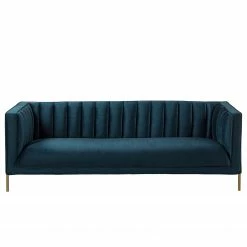 Jack & Alice Sofa Borlo (3-Sitzer) - Marineblau -Wohnzimmermöbel boutique en ligne 1000180137 200724 14170100003 DETAILS P000000001000180137