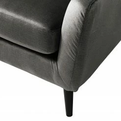 Jack & Alice Sofa Tennyson (3-Sitzer) - Samt - Grau -Wohnzimmermöbel boutique en ligne 1000180140 200727 14464500014 DETAILS P000000001000180140