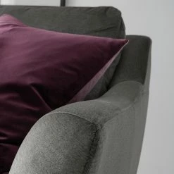 Jack & Alice Sofa Tennyson (3-Sitzer) - Samt - Grau -Wohnzimmermöbel boutique en ligne 1000180140 201030 05551500019 DETAILS P000000001000180140