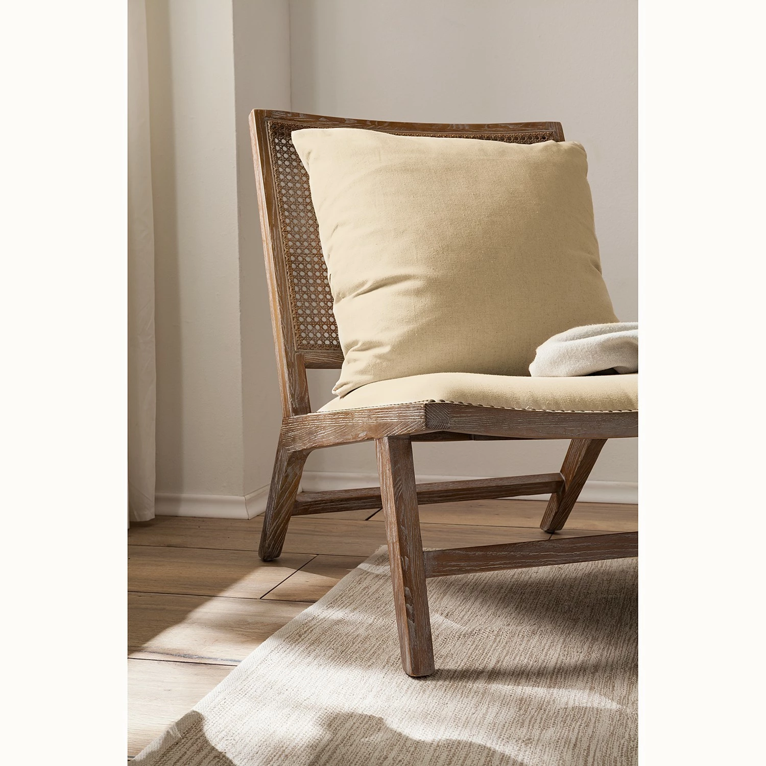 Maison Belfort Sessel Asilo - Webstoff - Beige 12 Maison Belfort Sessel Asilo - Webstoff - Beige – Bild 12