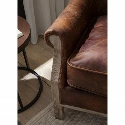 Maison Belfort Sessel Aleixo - Echtleder - Braun -Wohnzimmermöbel boutique en ligne 1000180879 200723 13345500006 DETAILS P000000001000180879