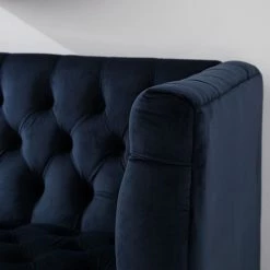 Jack & Alice Sofa Reynella II (3-sitzer) - Samt - Marineblau -Wohnzimmermöbel boutique en ligne 1000180888 210202 11340000020 DETAILS P000000001000180888