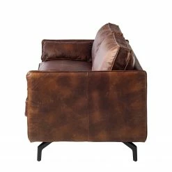 Ars manufacti Sofa Quesada (3-sitzer) - Echtleder - Braun 20 Ars manufacti Sofa Quesada (3-sitzer) - Echtleder - Braun -Wohnzimmermöbel boutique en ligne 1000180893 200723 13290000004 DETAILS P000000001000180893