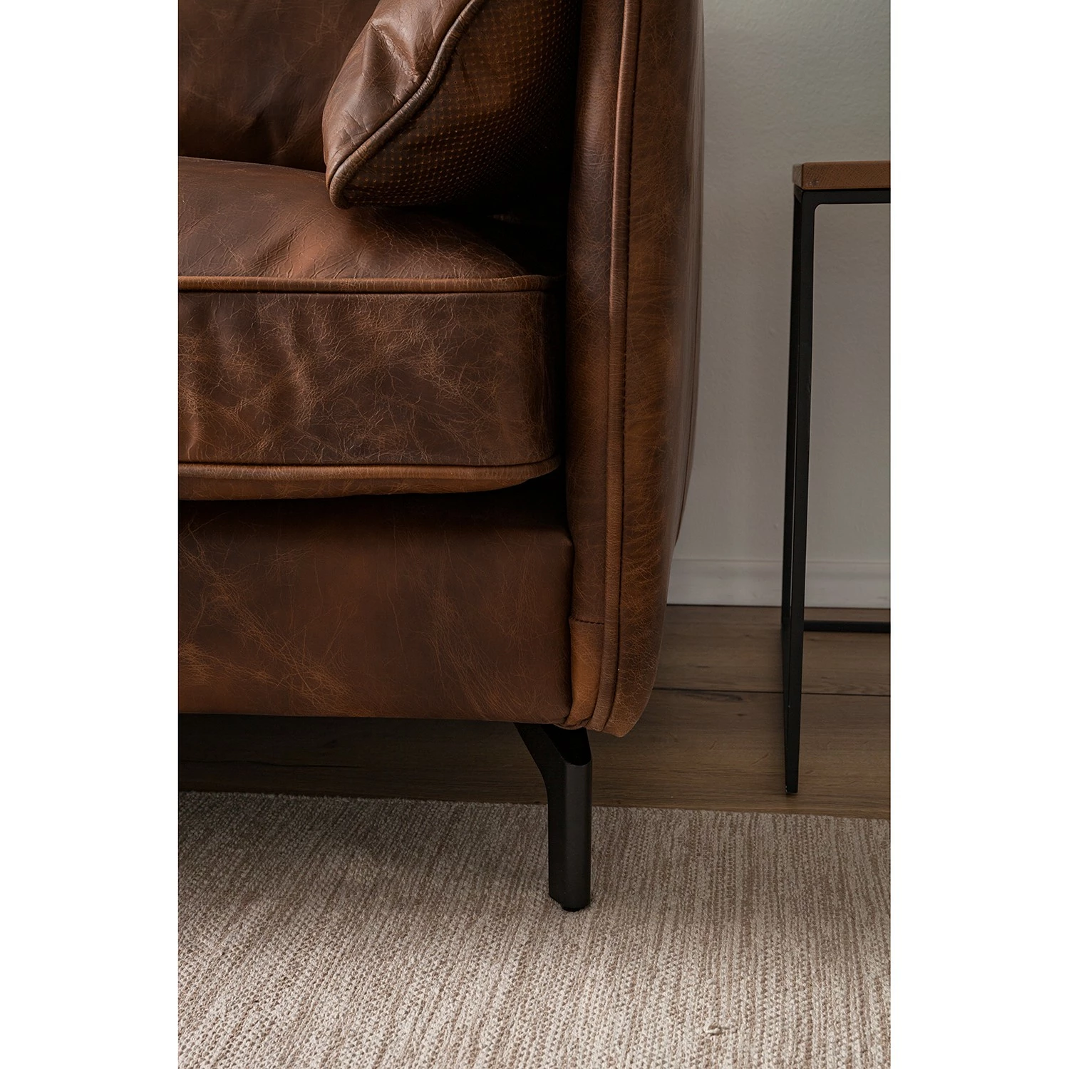 Ars manufacti Sofa Quesada (3-sitzer) - Echtleder - Braun 14 Ars manufacti Sofa Quesada (3-sitzer) - Echtleder - Braun – Bild 14