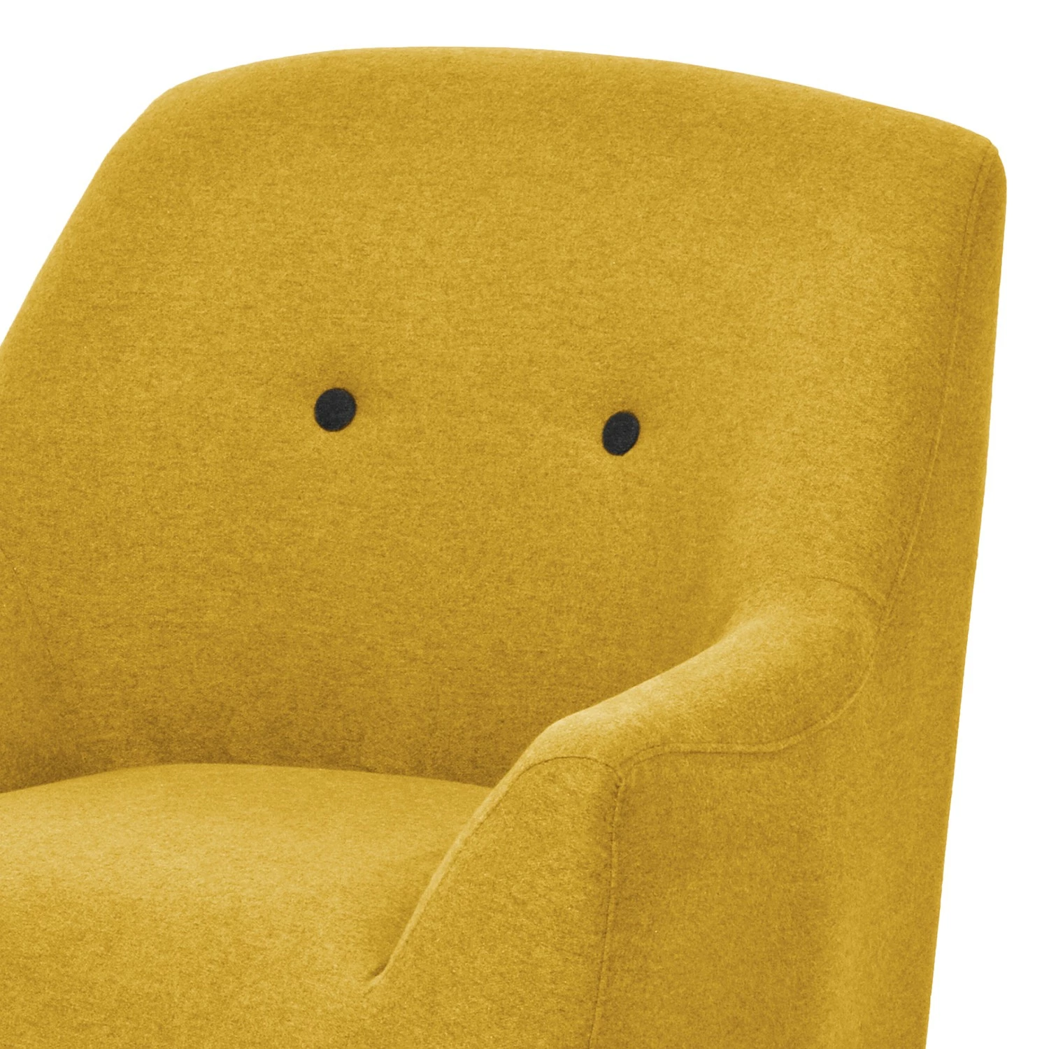 Mørteens Sessel Coolbie III - Webstoff - Maisgelb 2 Mørteens Sessel Coolbie III - Webstoff - Maisgelb – Bild 2