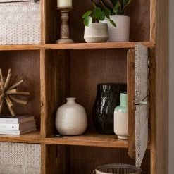 Ars manufacti Highboard Buuda - Akazie massiv - Ecru / Akazie -Wohnzimmermöbel boutique en ligne 1000182054 200227 06193100003 MOOD DETAILS P000000001000182054 mood