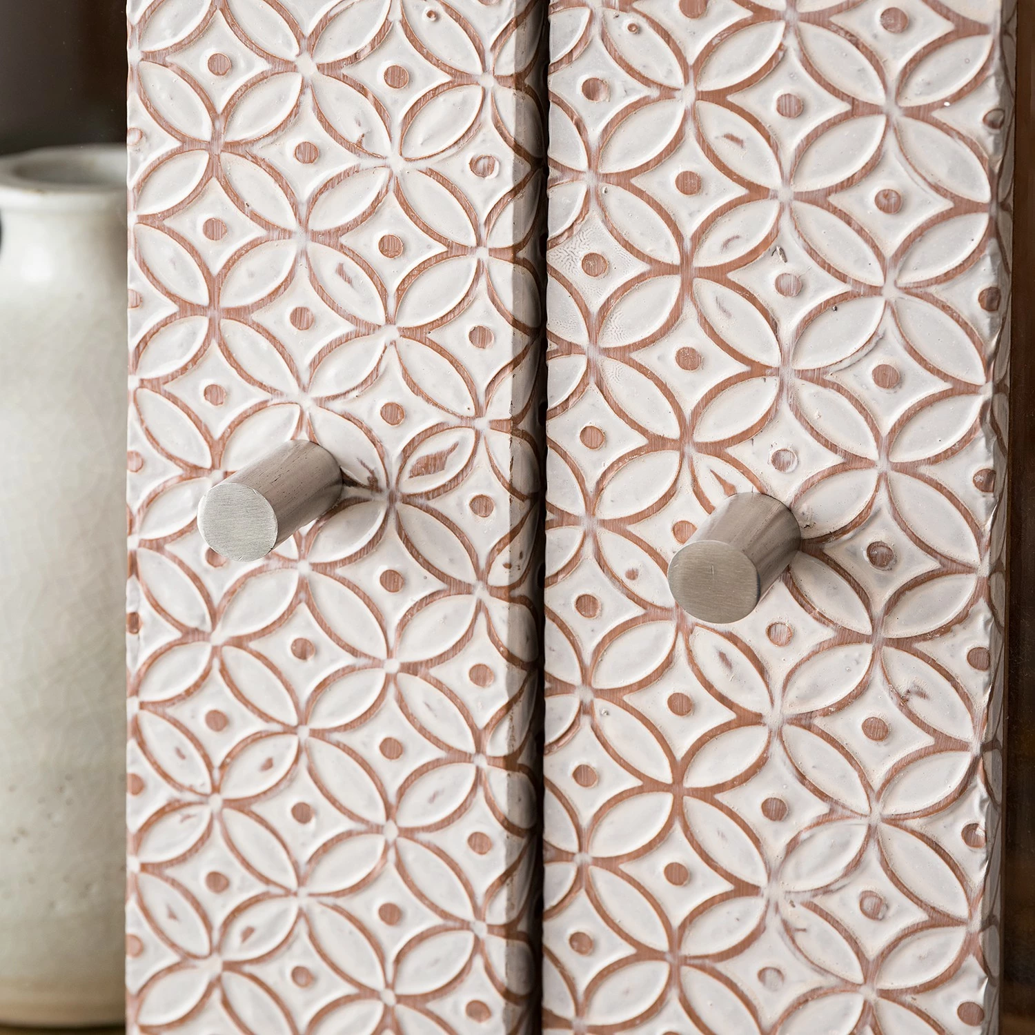 Ars manufacti Vitrinenschrank Buuda - Akazie massiv - Ecru / Akazie 9 Ars manufacti Vitrinenschrank Buuda - Akazie massiv - Ecru / Akazie – Bild 9