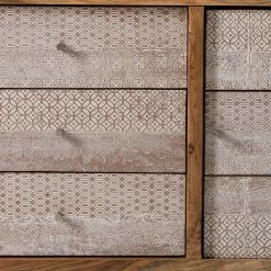 Ars manufacti Sideboard Buuda - Akazie massiv - Ecru / Akazie -Wohnzimmermöbel boutique en ligne 1000182064 200225 06193600033 DETAILS P000000001000182064