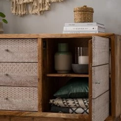 Ars manufacti Sideboard Buuda - Akazie massiv - Ecru / Akazie -Wohnzimmermöbel boutique en ligne 1000182064 200227 06193200031 MOOD DETAILS P000000001000182064 mood